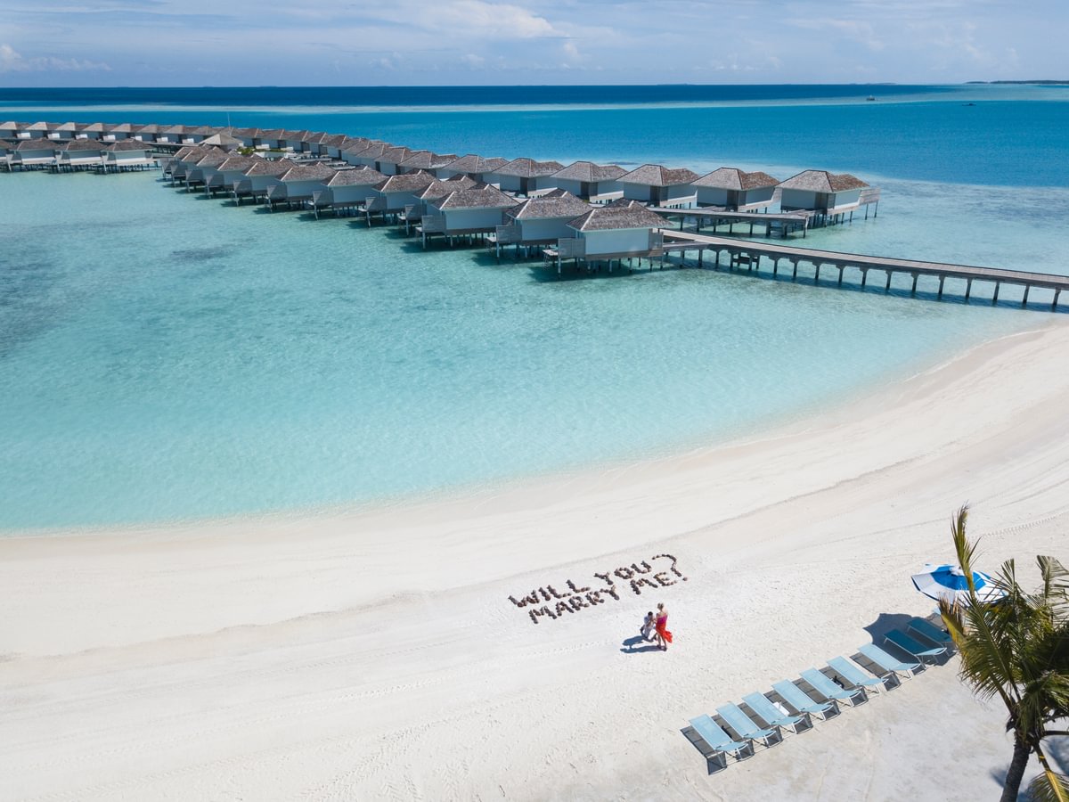 Romantic Proposal Ideas in Maldives