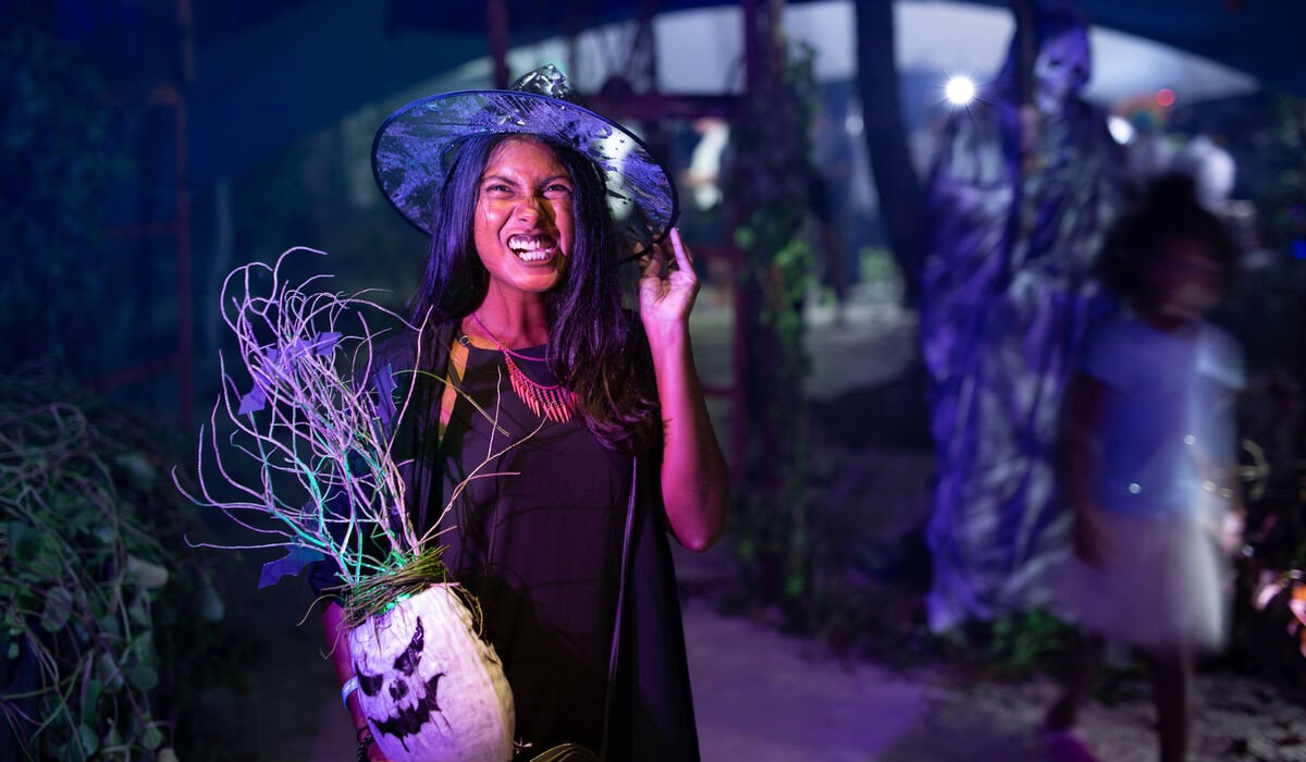 A Spooktacular Halloween in the Maldives