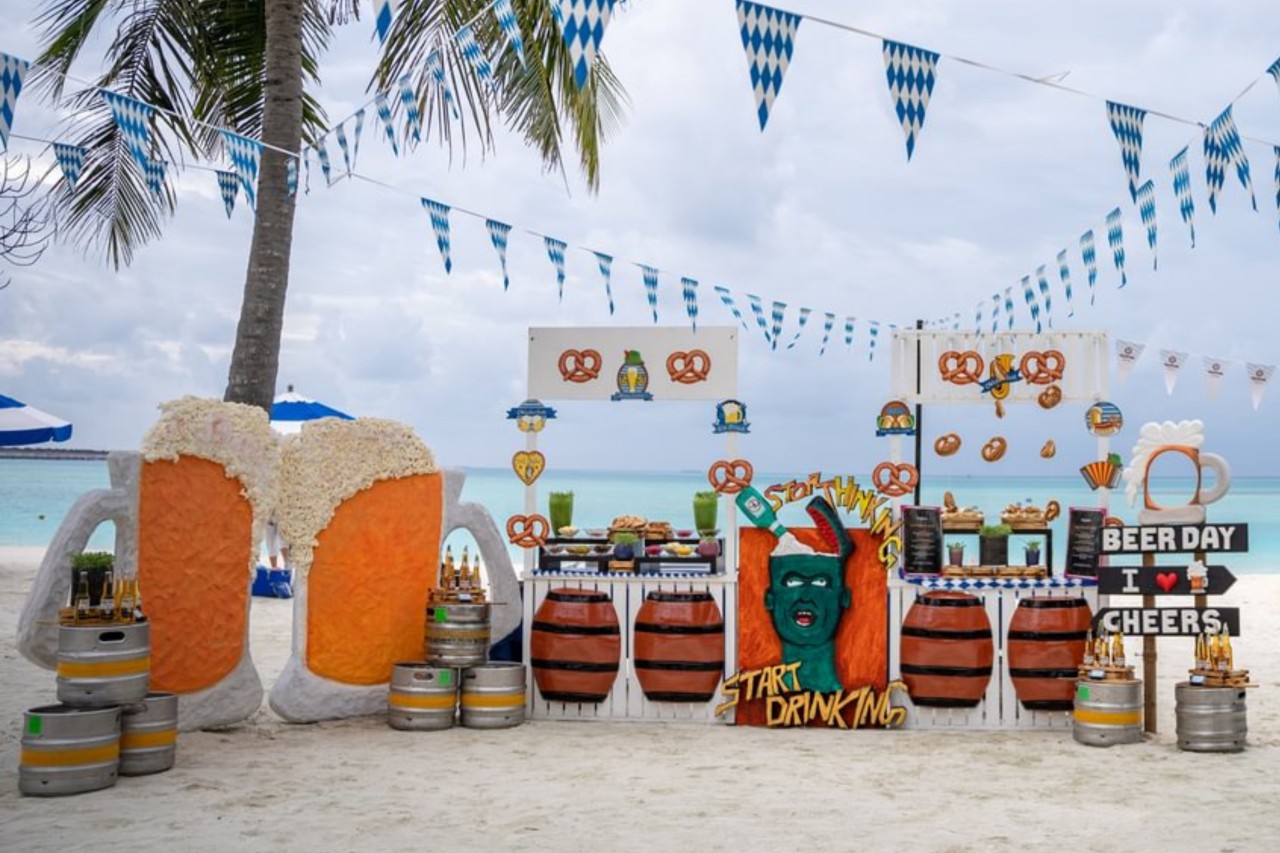 Oktoberfest in the Maldives