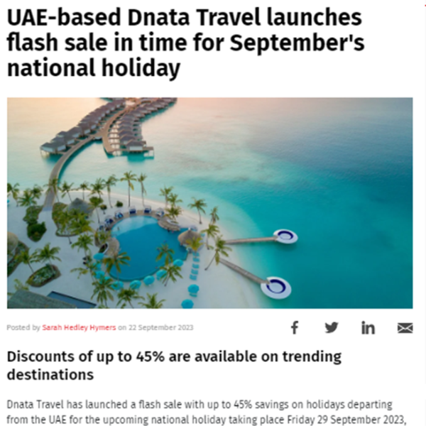 Connecting Travel, UAE GCC: Stay at the five-star Kandima Maldives