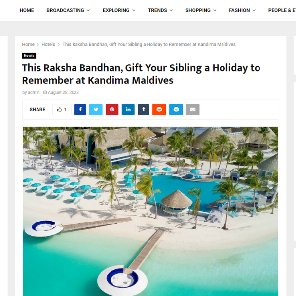 Tourism Quest INDIA: Gift your sibling a holiday to remember