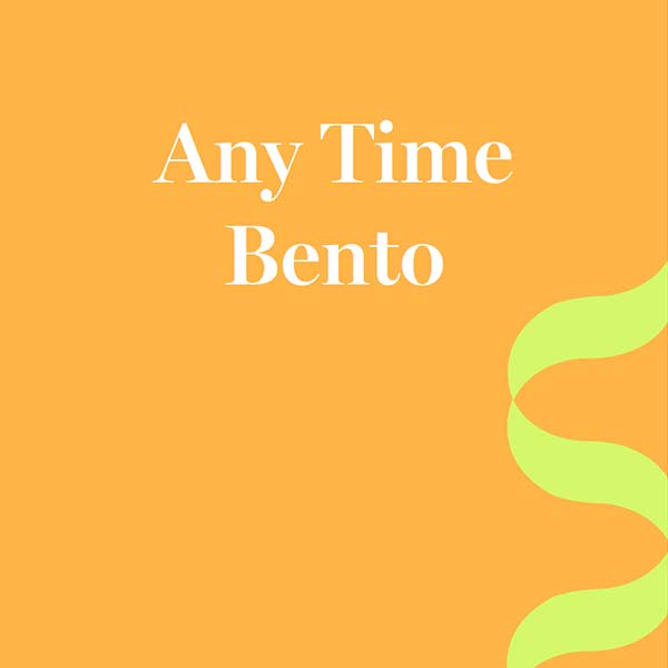 Any Time Bento